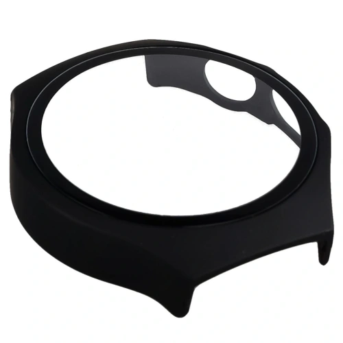 Etui ze szkłem do zegarka Bizon Case+Glass Watch do Huawei Watch 5 42mm matowe czarne