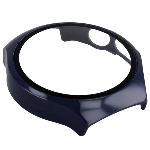 Etui ze szkłem do zegarka Bizon Case+Glass Watch do Huawei Watch 5 46mm niebieskie