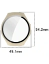Bizon Case+Glass Uhr Huawei Watch 5 46mm beige
