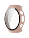 Etui ze szkłem do zegarka Bizon Case+Glass Watch do Huawei Watch 5 46mm różowe