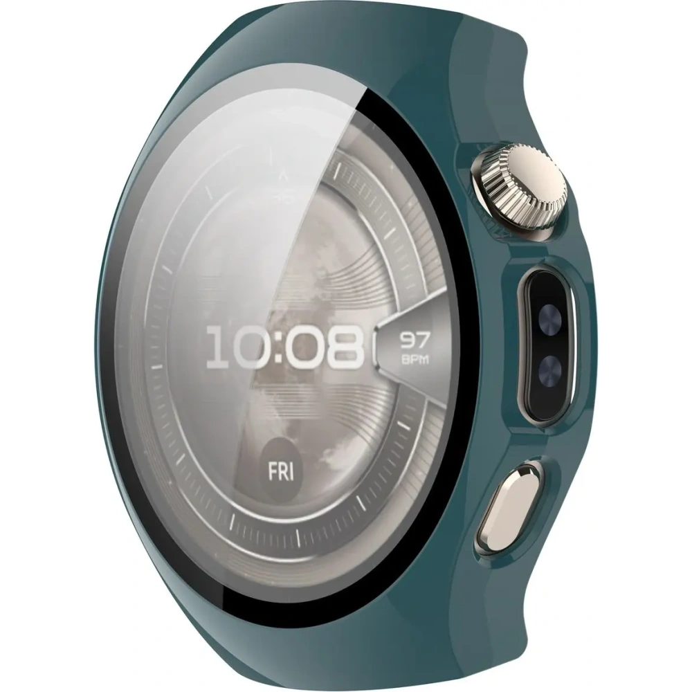 Bizon Case+Glass Hodinky Huawei Watch 5 46mm zelené