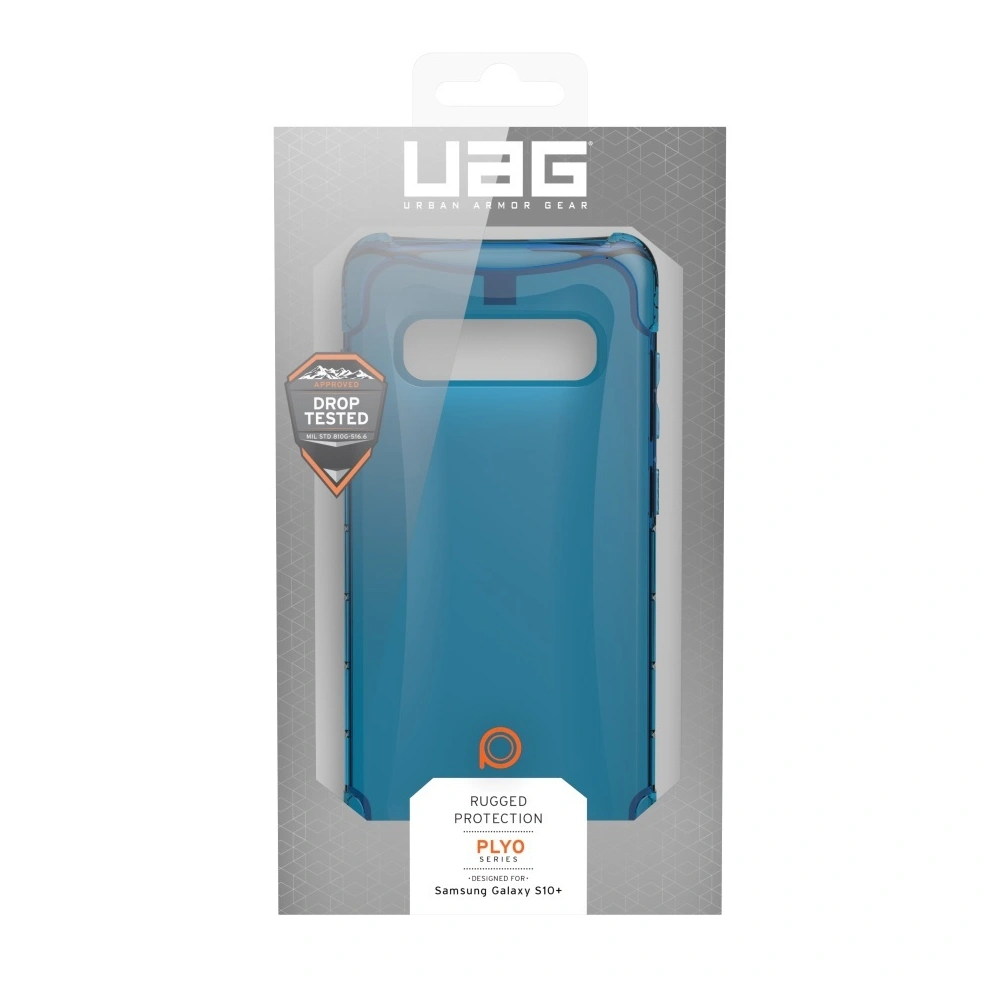 Hurtownia GSM - Etui UAG Urban Armor Gear Plyo Samsung Galaxy S10+ Plus (niebieskie przezroczyste) - UAG256BLUCL - {ean13} - Hurt