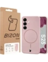 Bizon Soft Case Magnetic Samsung Galaxy S25 hellrosa