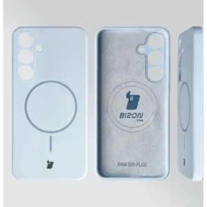 Bizon Soft Case Magnetic Samsung Galaxy S25+ Plus blue