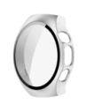 Bizon Case+Glass Hodinky Huawei Watch 5 46mm saténově stříbrné