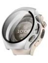Bizon Case+Glass Ceas Huawei Watch 5 46mm argintiu satinat