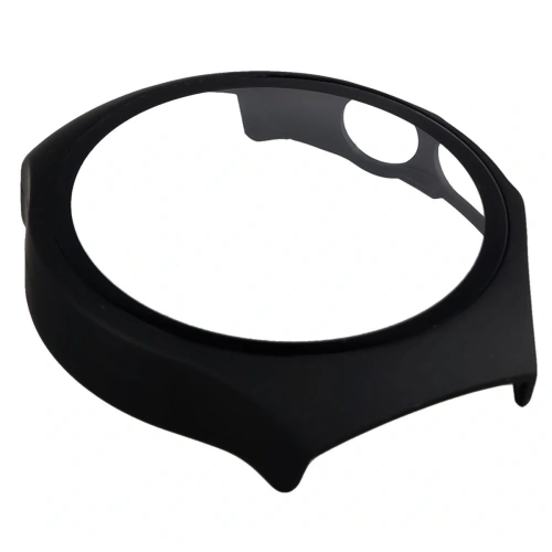 Etui ze szkłem do zegarka Bizon Case+Glass Watch do Huawei Watch 5 46mm matowe czarne