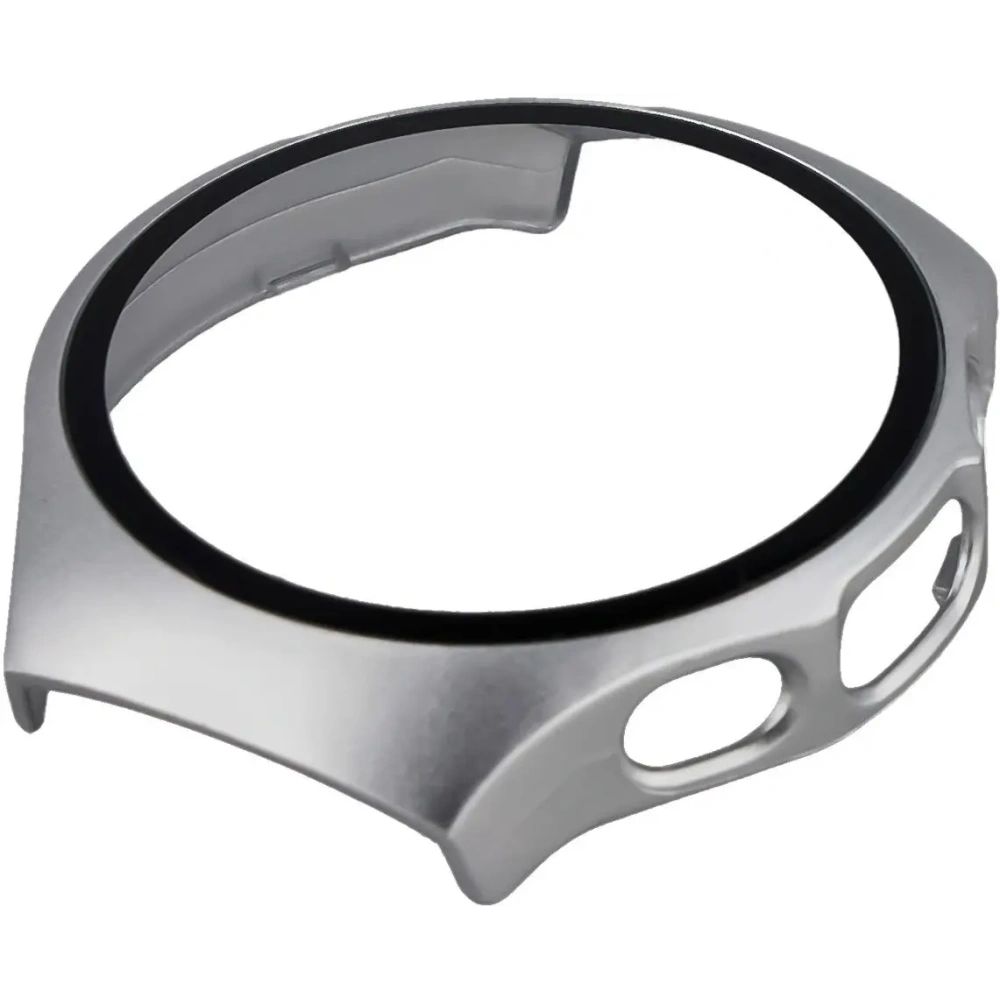 Bizon Case+Glass Watch Huawei Watch 5 46mm satin silver