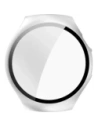 Bizon Case+Glass Hodinky Huawei Watch 5 46mm saténově stříbrné