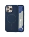 Bizon Soft Case Magnetisch für Apple iPhone 16 Pro Max navy blau