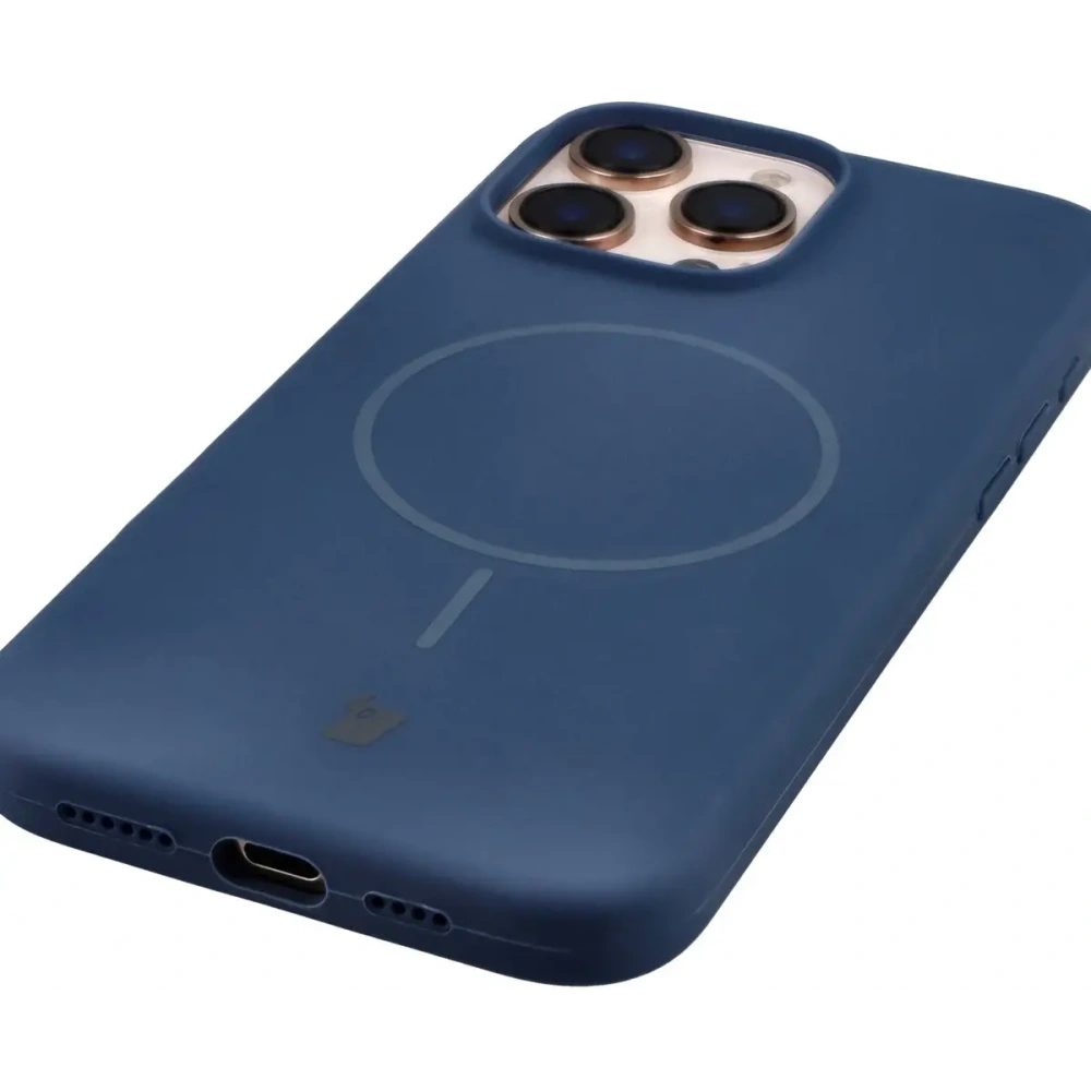 Bizon Soft Case Magnetic Apple iPhone 16 Pro Max navy blue
