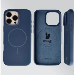 Bizon Soft Case Magnetic Apple iPhone 16 Pro Max navy blue