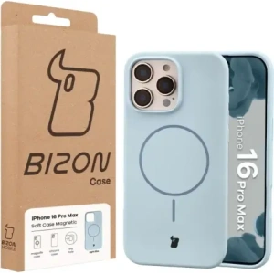 Bizon Soft Case Magnetic Apple iPhone 16 Pro Max blue