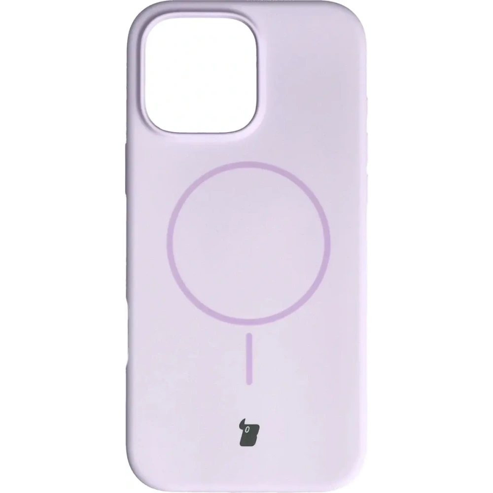 Bizon Soft Case Magnetic Apple iPhone 16 Pro Max light purple