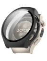 Bizon Case+Üveg Óra Huawei Watch 5 46mm fekete