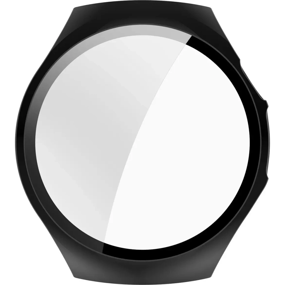 Bizon Case+Üveg Óra Huawei Watch 5 46mm fekete