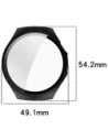 Bizon Case+Üveg Óra Huawei Watch 5 46mm fekete