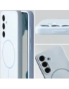 Bizon měkký obal magnetický Samsung Galaxy S24 modrý