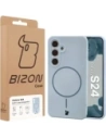 Bizon měkký obal magnetický Samsung Galaxy S24 modrý