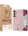 Bizon Soft Case Magnetic Samsung Galaxy S24 hellrosa