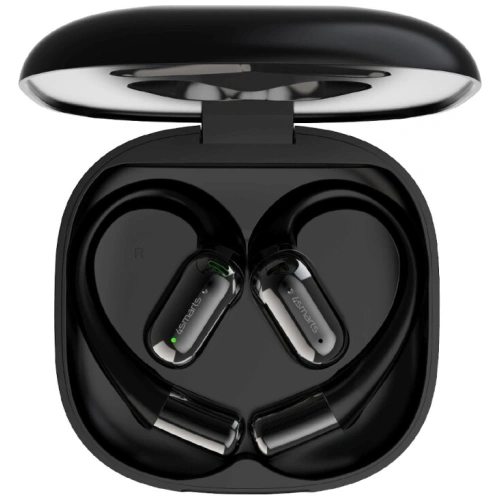 Słuchawki Bluetooth 4smarts SkyBuds OWS Open-Ear z ekranem AI czarny