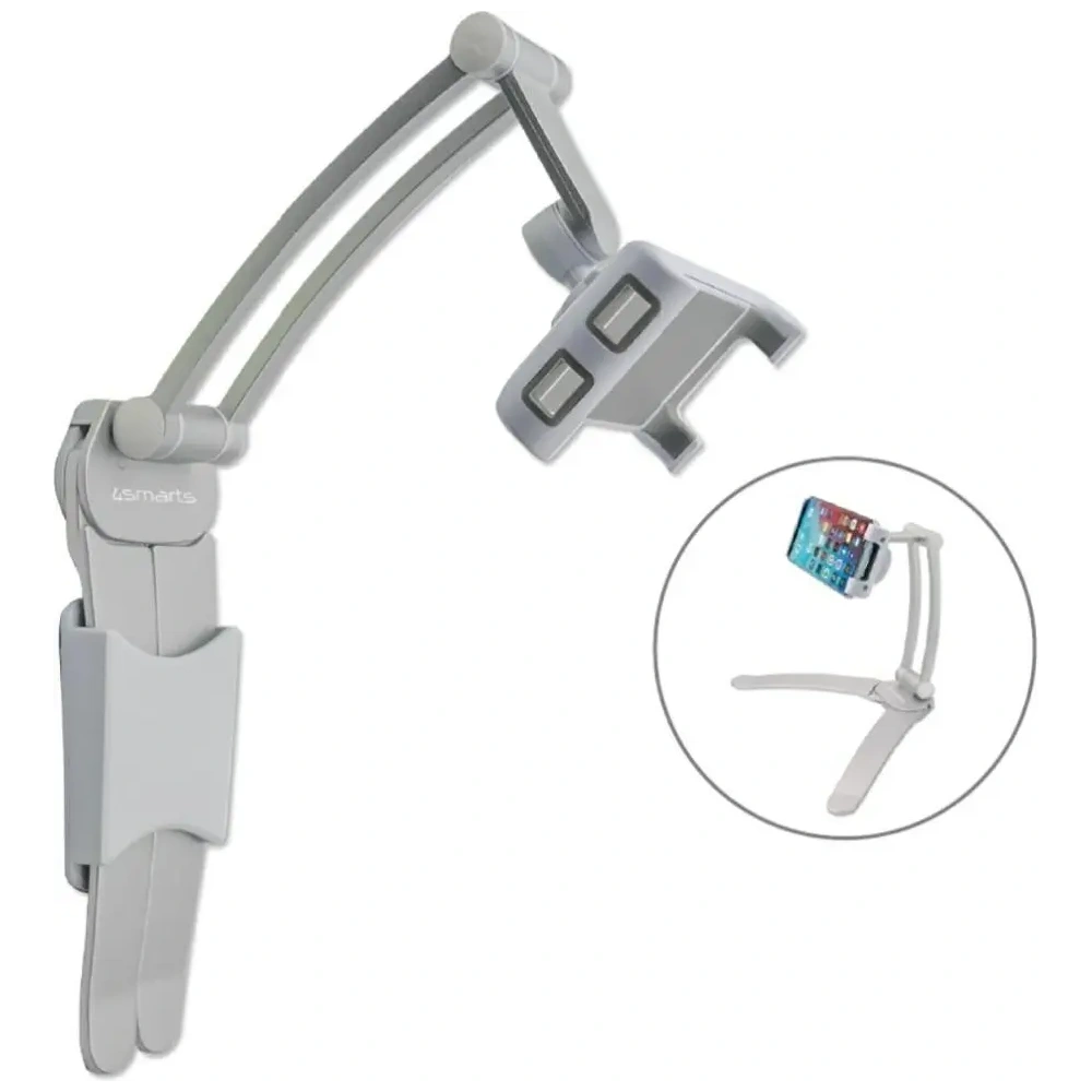 4smarts ErgoFix H7 Kitchen Holder for Tablets and Smartphones Silver