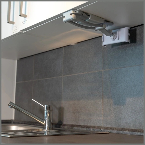 Uchwyt kuchenny 4smarts ErgoFix H7 do tabletów i smartfonów srebrny