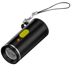 4smarts Explorer 4-in-1 accessory set USB-C keychain cable, USB-C / USB-C adapter, USB-C lighter, USB-C flashlight black