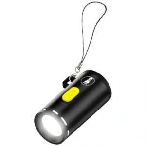 4smarts Explorer 4-in-1 accessory set USB-C keychain cable, USB-C / USB-C adapter, USB-C lighter, USB-C flashlight black