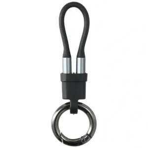 4smarts Explorer 4-in-1 accessory set USB-C keychain cable, USB-C / USB-C adapter, USB-C lighter, USB-C flashlight black