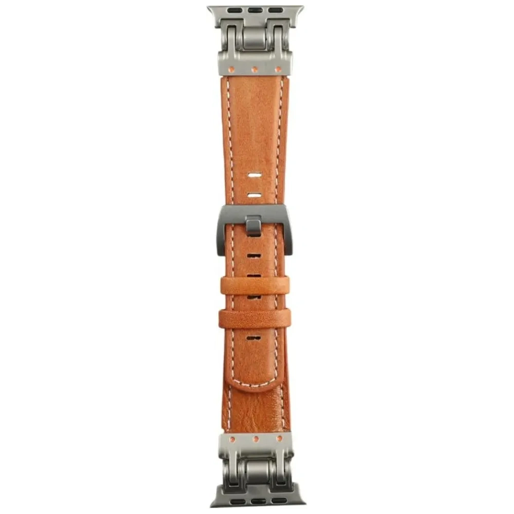 4smarts Style 4-in-1 accessory set MagSafe wallet, Apple Watch charger, Apple Watch strap, AirTag case brown