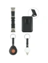 4smarts Style 4-in-1 accessory set MagSafe wallet, Apple Watch charger, Apple Watch strap, AirTag case black