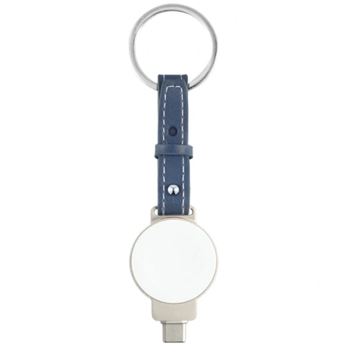 Zestaw akcesoriów 4w1 4smarts Style portfel MagSafe, ładowarka do Apple Watch, pasek do Apple Watch, etui na AirTag niebieski