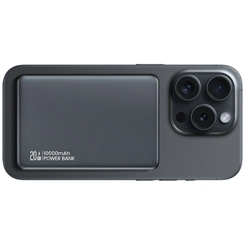 Powerbank USAMS CY Series CD242 10000mAh 20W Magnetic Wireless titanium