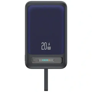 USAMS XM Sorozat CD219 10000mAh-os mágneses vezeték nélküli powerbank fekete