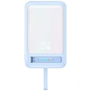 USAMS XM Sorozat CD219 10000mAh Magnetikus Vezeték nélküli Powerbank kék