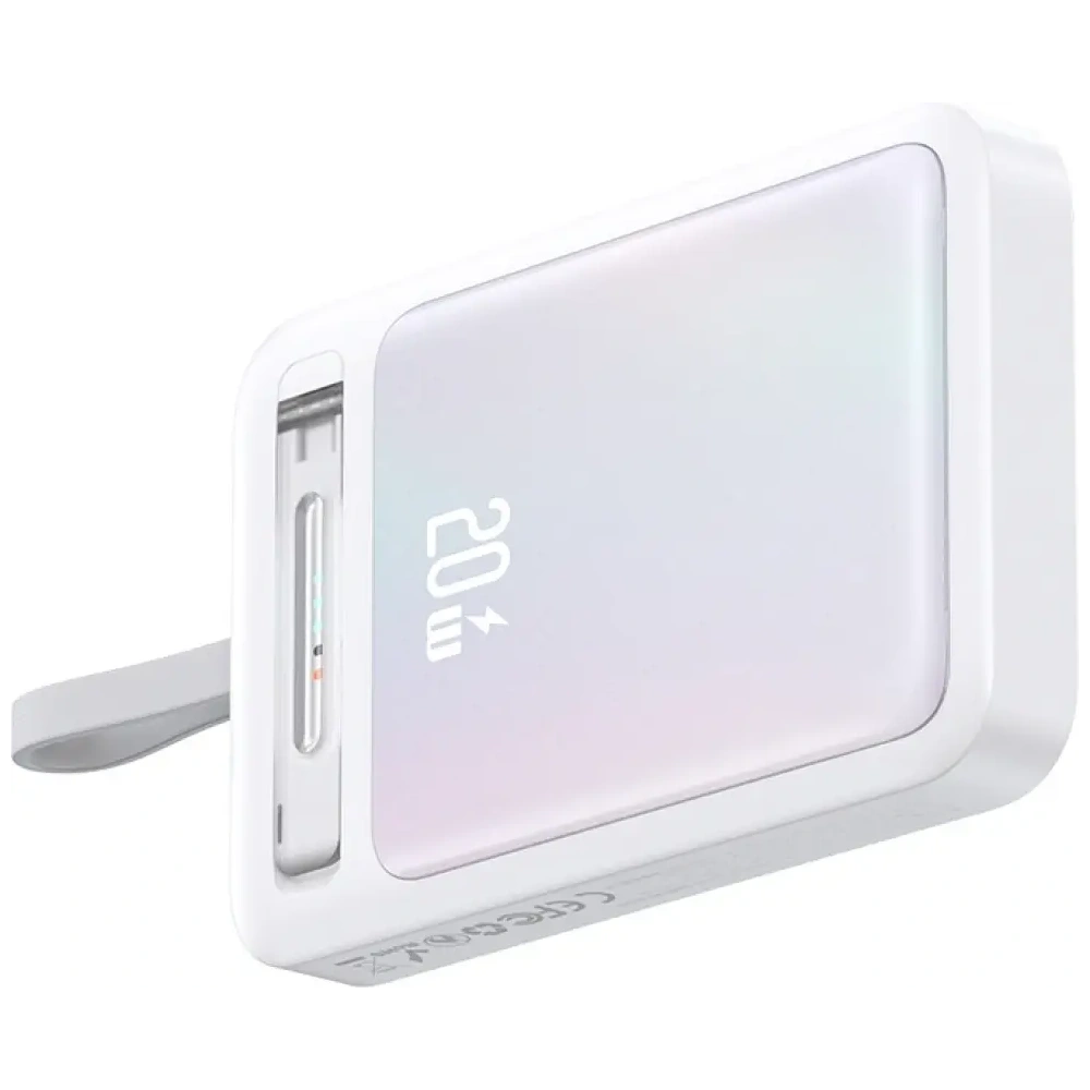 USAMS XM Sorozat CD219 10000mAh-os mágneses vezeték nélküli powerbank rózsaszín