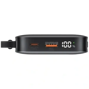 USAMS XR Sorozat CD228 Powerbank 10000mAh 20W + USB-C / Lightning Kábel fehér