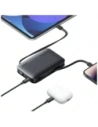 USAMS XR Series CD228 Powerbank 10000mAh 20W + USB-C / Lightning Kabel weiß