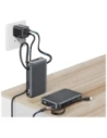USAMS XR Series CD228 Powerbank 10000mAh 20W + USB-C / Lightning kabel bílý