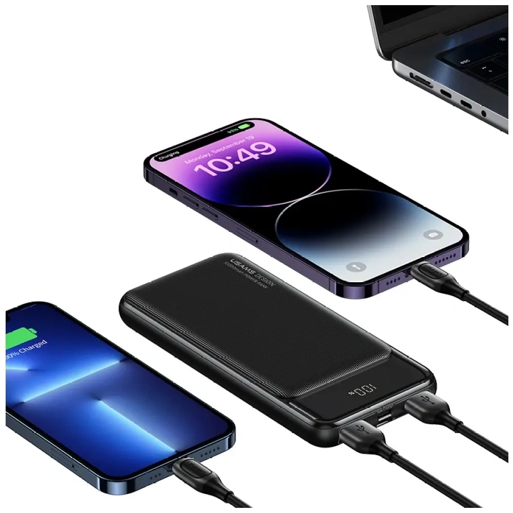 Baterie externă USAMS XY Series CD200 20000mAh neagră