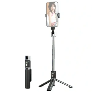USAMS ZB324 Mini Wireless Selfie Stick Negru