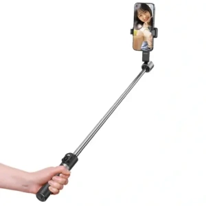 USAMS ZB324 Mini Wireless Selfie Stick Black