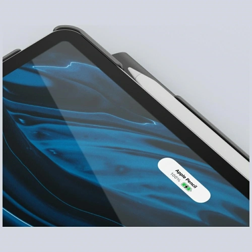 Etui UNIQ Rovus Snapmount Magnetic 360 Rotating Detachable do Apple iPad Air 11" 2024 / 11" 2025 / iPad Air 10.9" 2022/2020 szary