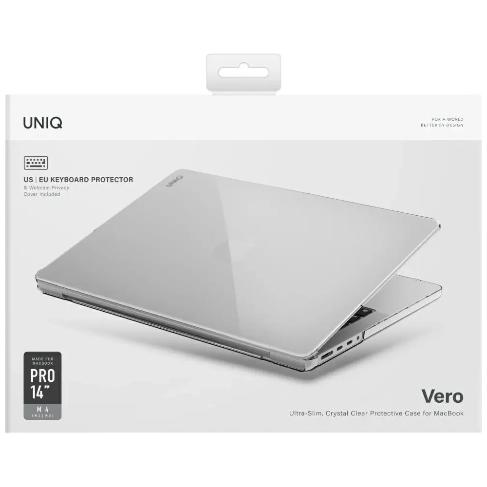 UNIQ Vero Apple MacBook Pro 14" M1/M2/M3/M4 clear