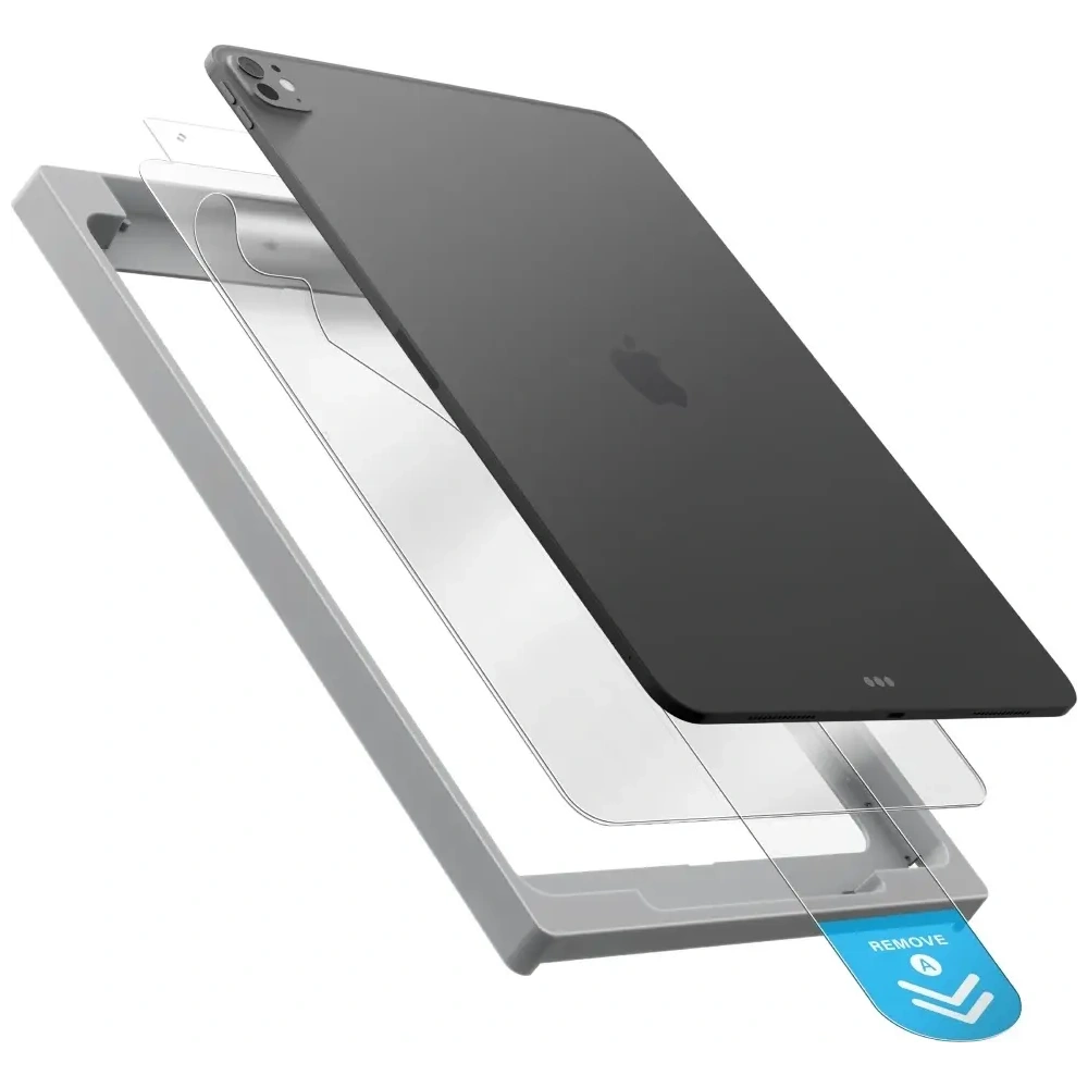 Szkło hartowane UNIQ Optix Clear Exofit z aplikatorem do Apple iPad Air 11" 2024 / 11" 2025 / iPad 10.9" 2022