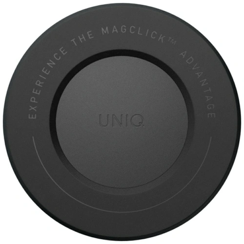 Uchwyt magnetyczny UNIQ SnapMount samoprzylepny czarny