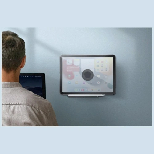 Uchwyt magnetyczny UNIQ SnapMount samoprzylepny czarny