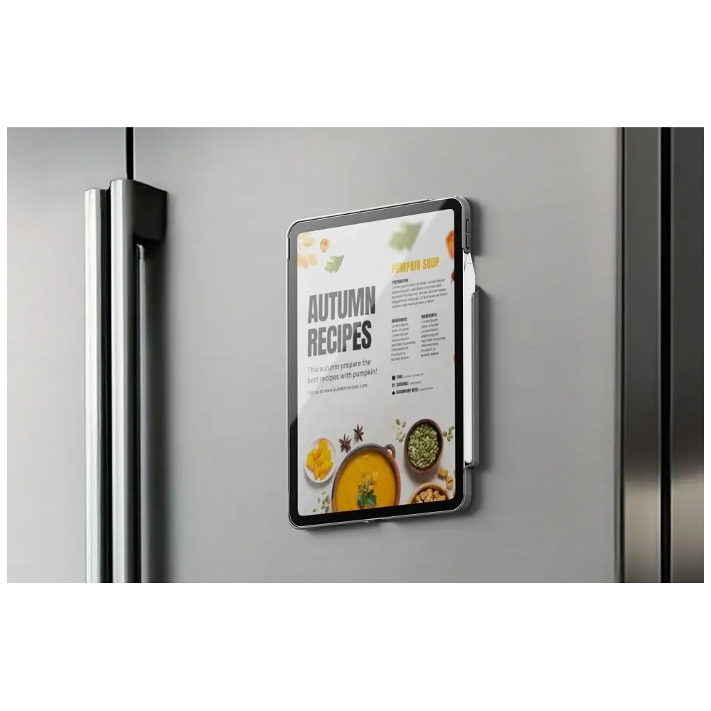 Suport magnetic UNIQ SnapMount autoadeziv portocaliu/charcoal