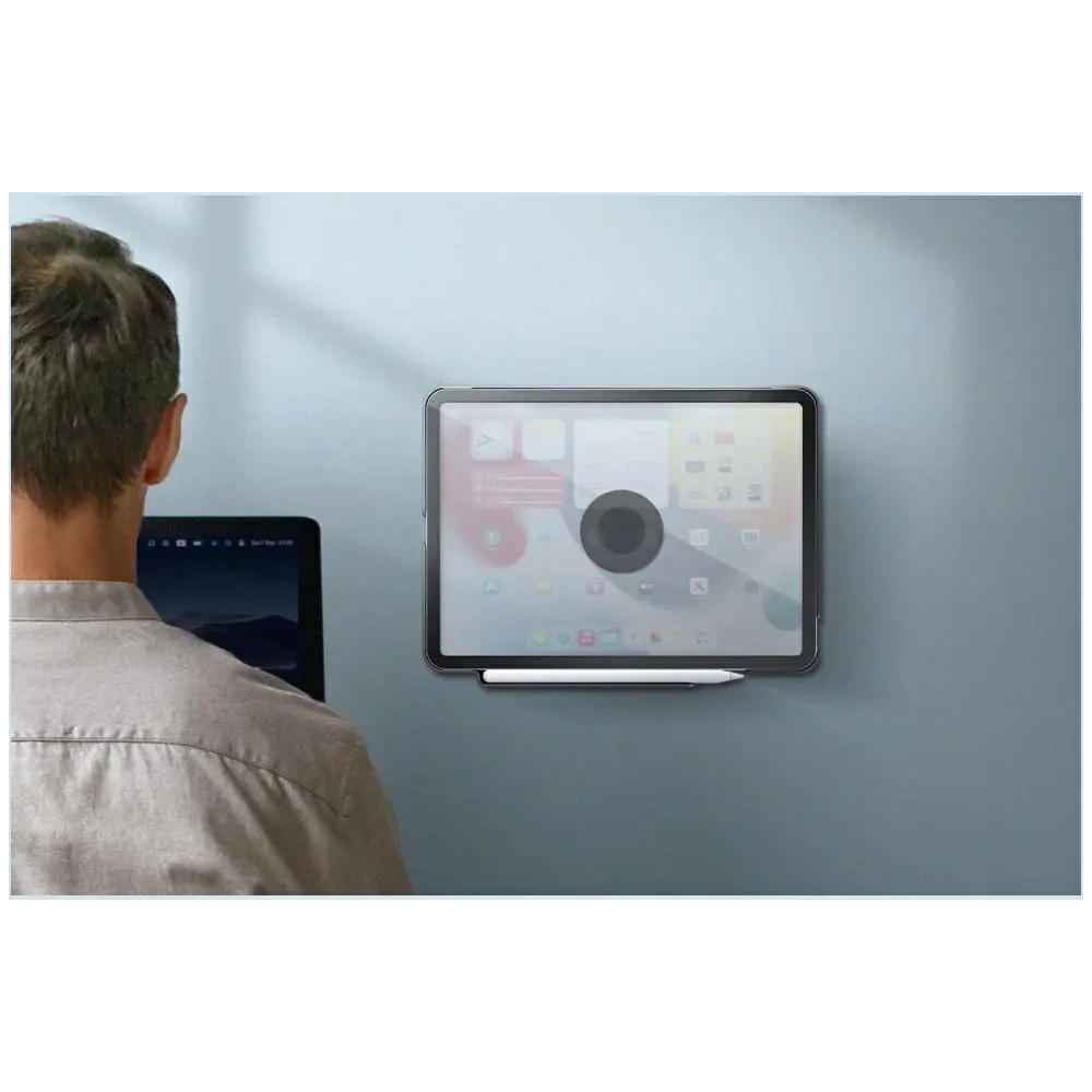 Suport magnetic UNIQ SnapMount autoadeziv portocaliu/charcoal